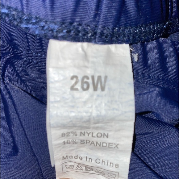 Septangle 26W 2 Piece Tankini Plus Size Swimsuit with Built in Bra and Shorts - Picture 10 of 10